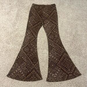 Windsor flare pants; size medium